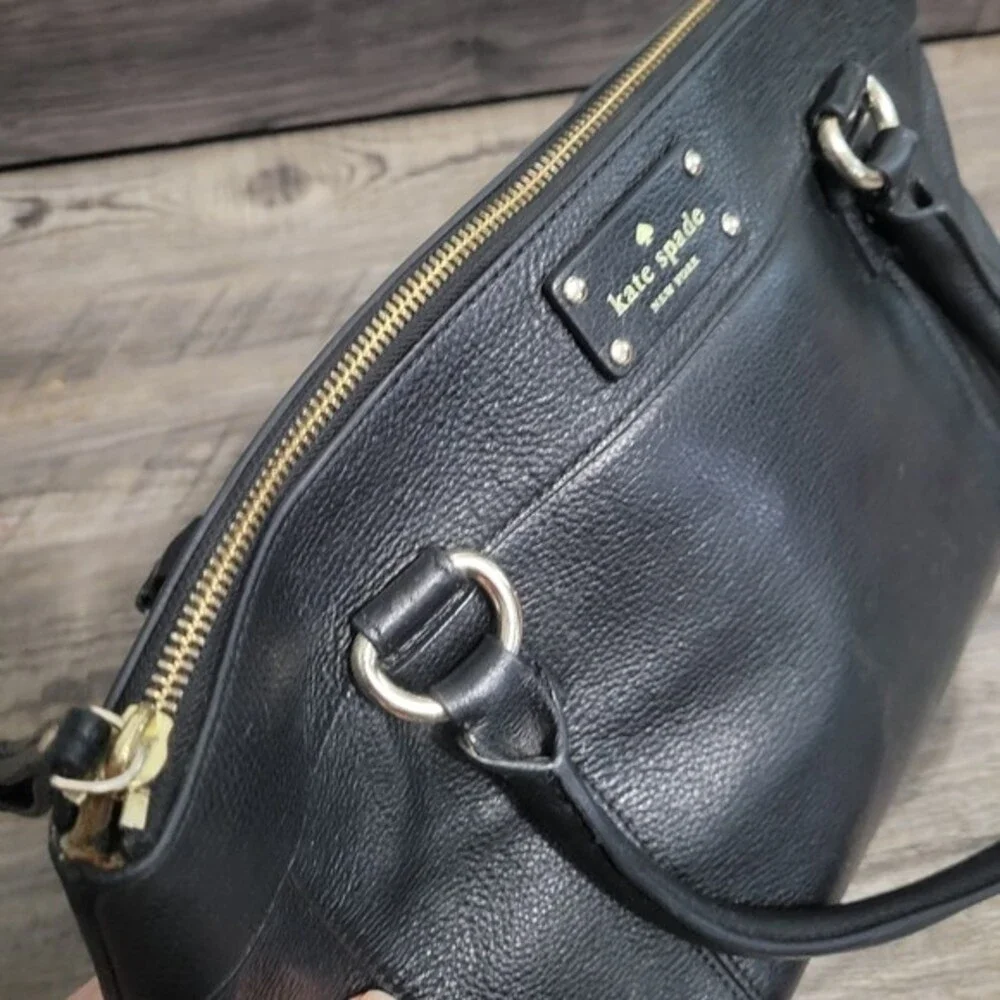 Kate Spade Berkshire Road Teegan handbag pebble black leather